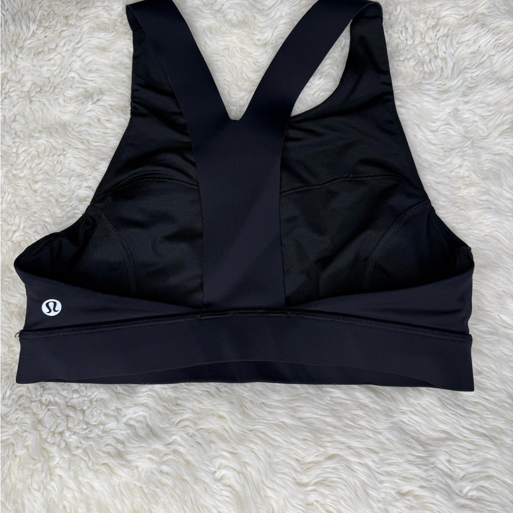 Lululemon Namaste Sports Bra Black Size 10 Style# W2AMIS Athleisure Activewear - Picture 6 of 8